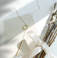 Lariat Halskette - GoldWave