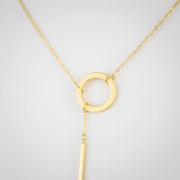 Lariat Halskette - GoldWave
