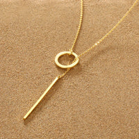 Lariat Halskette - GoldWave