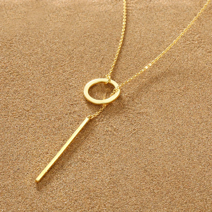 Lariat Halskette - GoldWave
