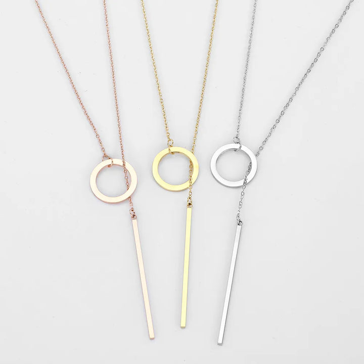Lariat Halskette - GoldWave