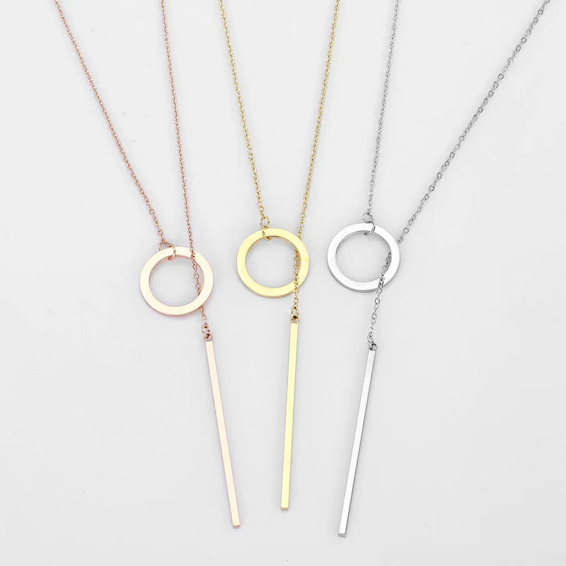 Lariat Halskette - GoldWave