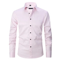 Knitterfreies Elastisches Herrenhemd - Noah