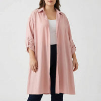 Lässiges Plus-Size-Oberteil Im Koreanischen Stil - Sophia