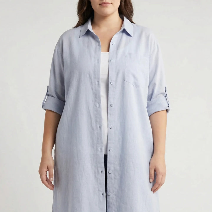 Lässiges Plus-Size-Oberteil Im Koreanischen Stil - Sophia