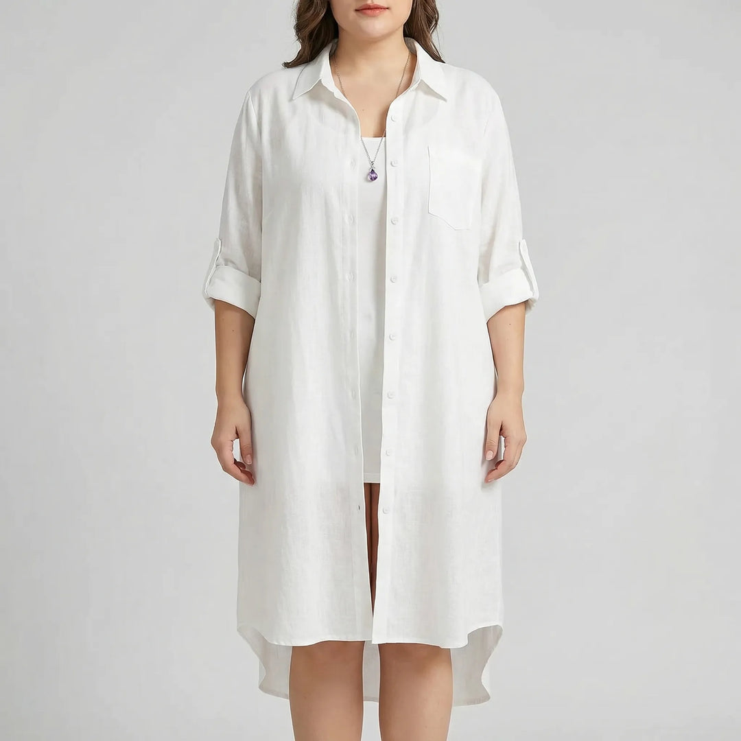 Lässiges Plus-Size-Oberteil Im Koreanischen Stil - Sophia