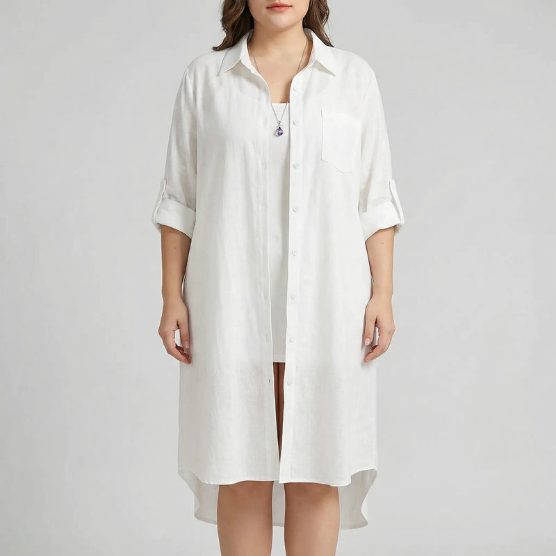Lässiges Plus-Size-Oberteil Im Koreanischen Stil - Sophia