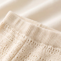 Lässiges Sommer-Set Im Lochstrick-Design - Aerina