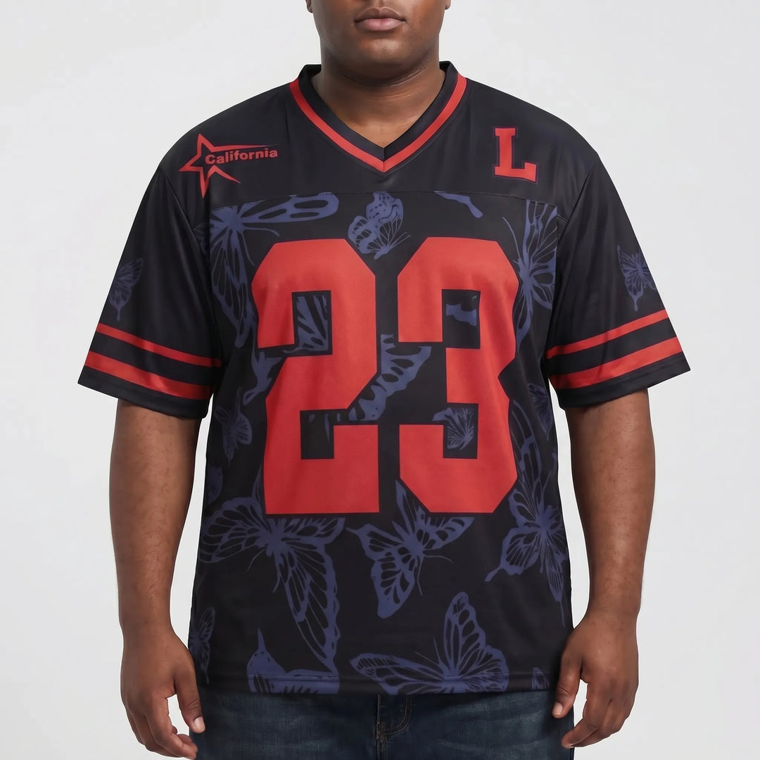 Lässiges Sportswear T Shirt Mit V-Ausschnitt - Joel