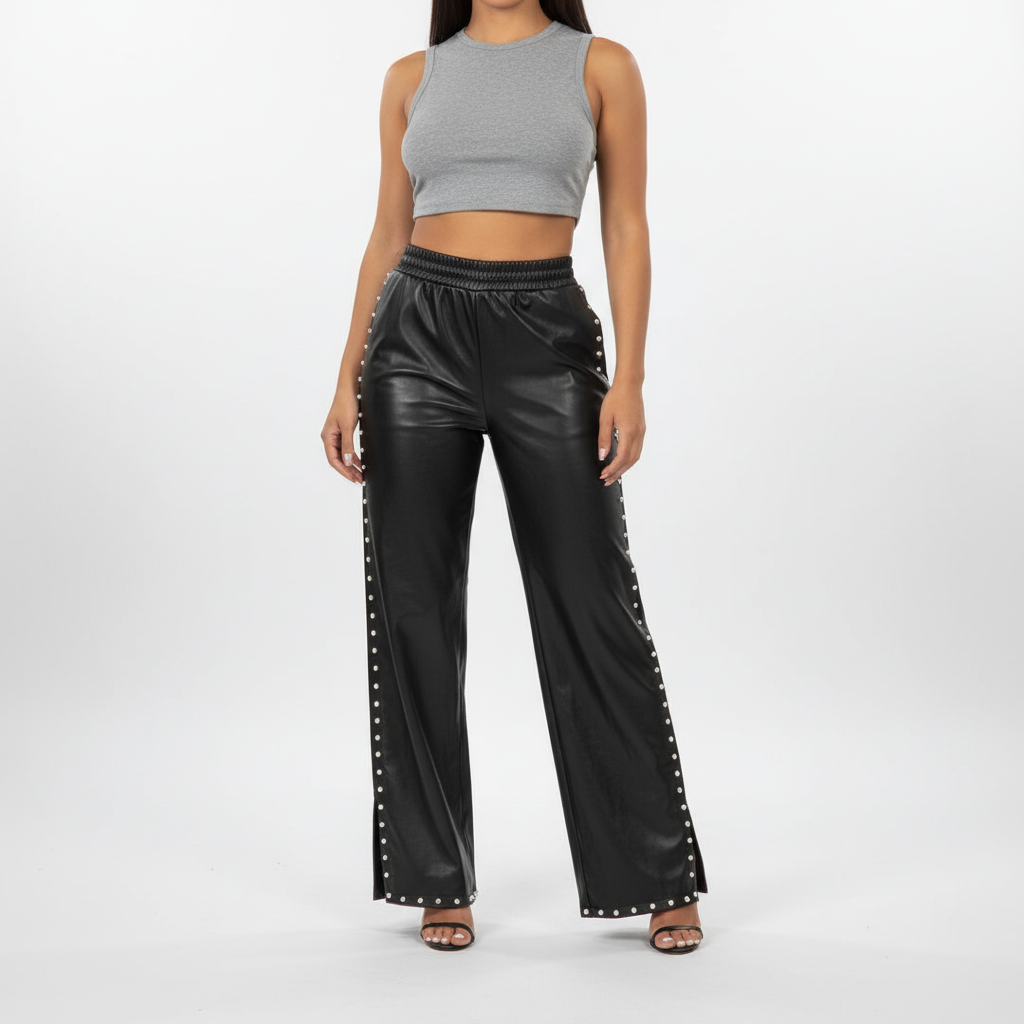 Lederhose Mit Baggy-Schnitt - Suzy