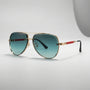 Leichte Aviator-Sonnenbrille - Marleen
