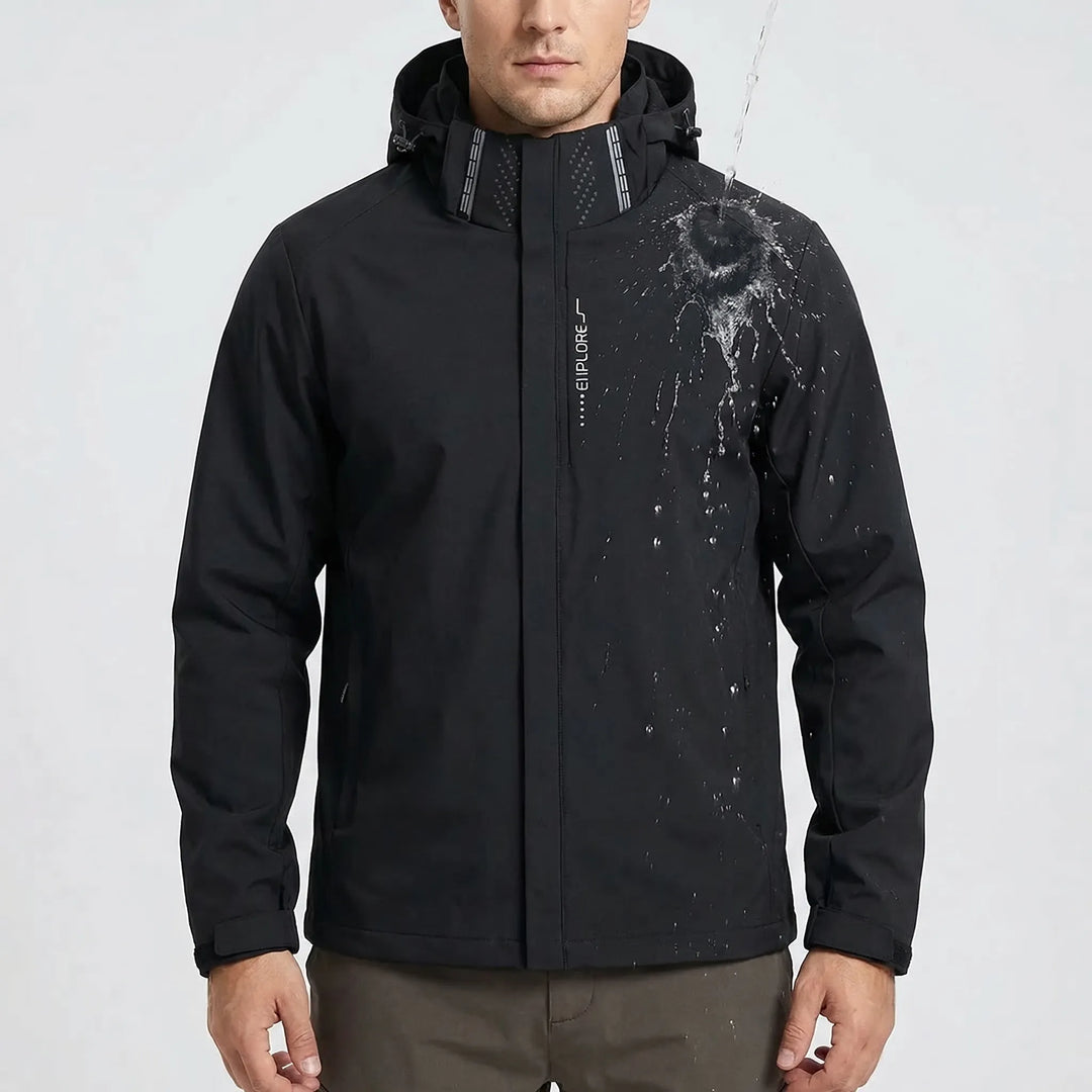 Leichter Windbreaker Mit Kapuze Für Herren -  Trailcove