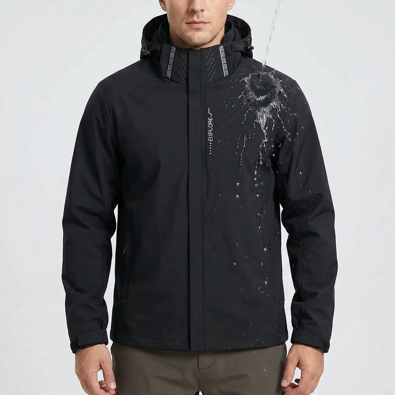 Leichter Windbreaker Mit Kapuze Für Herren -  Trailcove