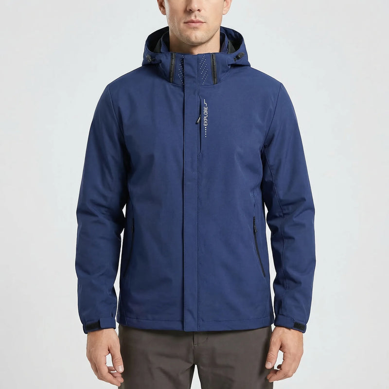 Leichter Windbreaker Mit Kapuze Für Herren -  Trailcove
