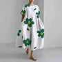 Luftiges Sommer-Maxikleid mit Taillenakzent – Clara