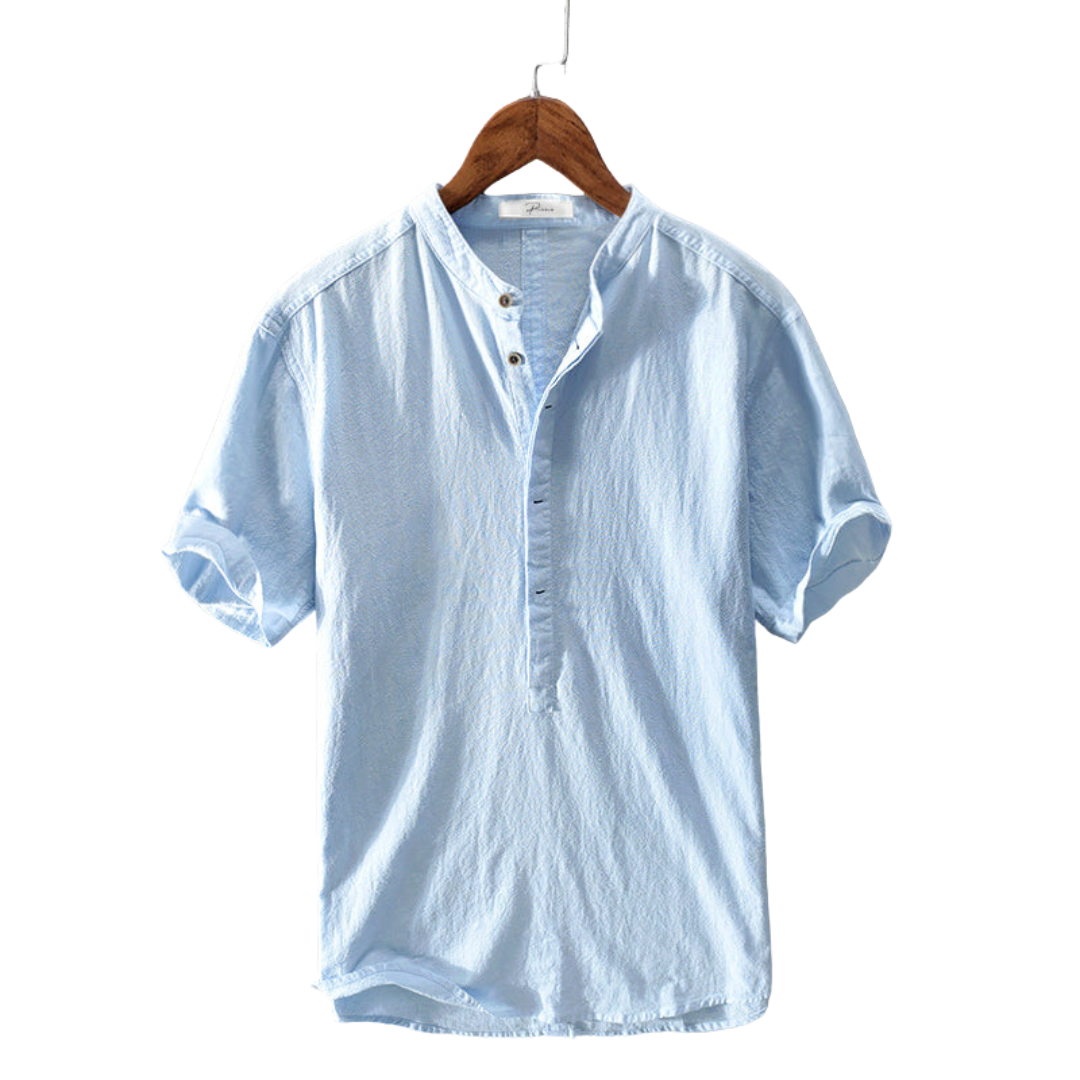 Sommer-Shirt für Herren aus atmungsaktivem Stoff – Elias