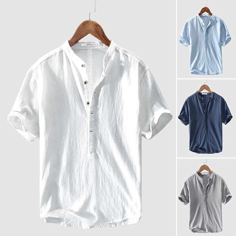 Sommer-Shirt für Herren aus atmungsaktivem Stoff – Elias