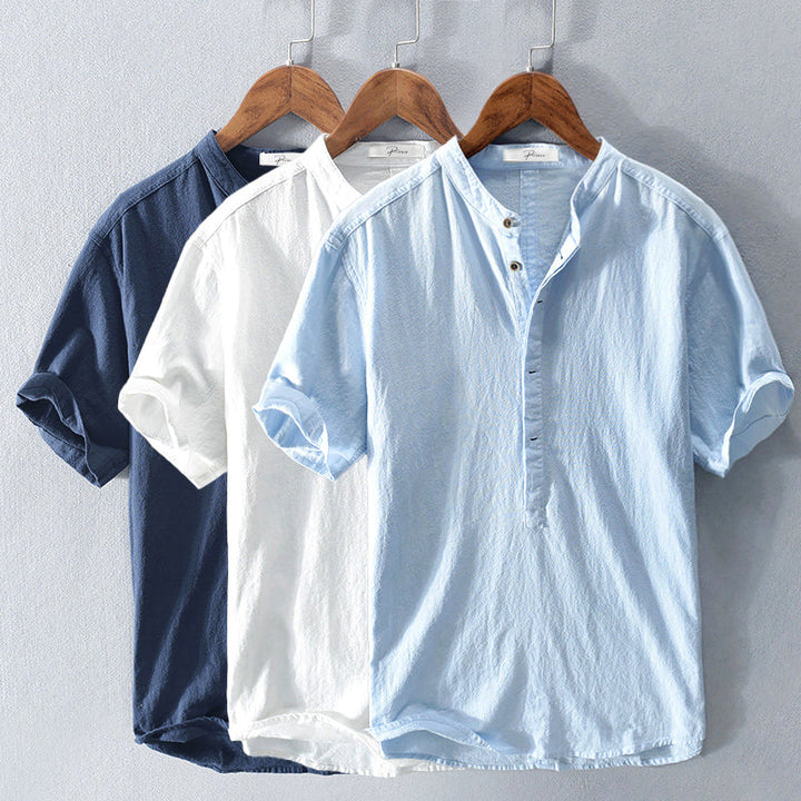 Sommer-Shirt für Herren aus atmungsaktivem Stoff – Elias