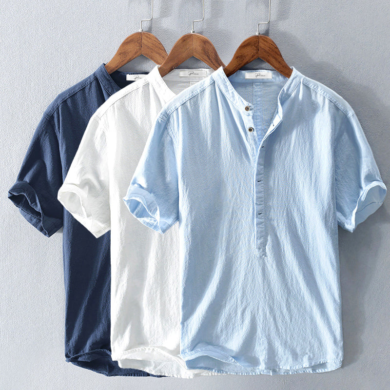Sommer-Shirt für Herren aus atmungsaktivem Stoff – Elias