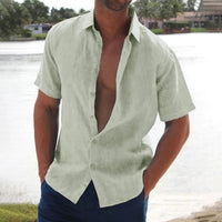 Lightweight Casual Shirt With Button Placket - Donald