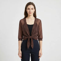 Lightweight Sparkly Shrug Cardigan - Kristi