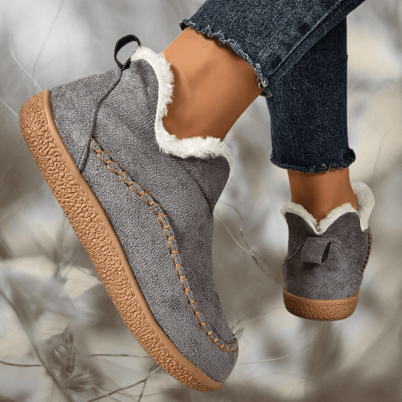 Lined Women's Ankle Boots With Foot Support - Linda