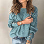 Locker Geschnittener Strickpullover - Charlotta