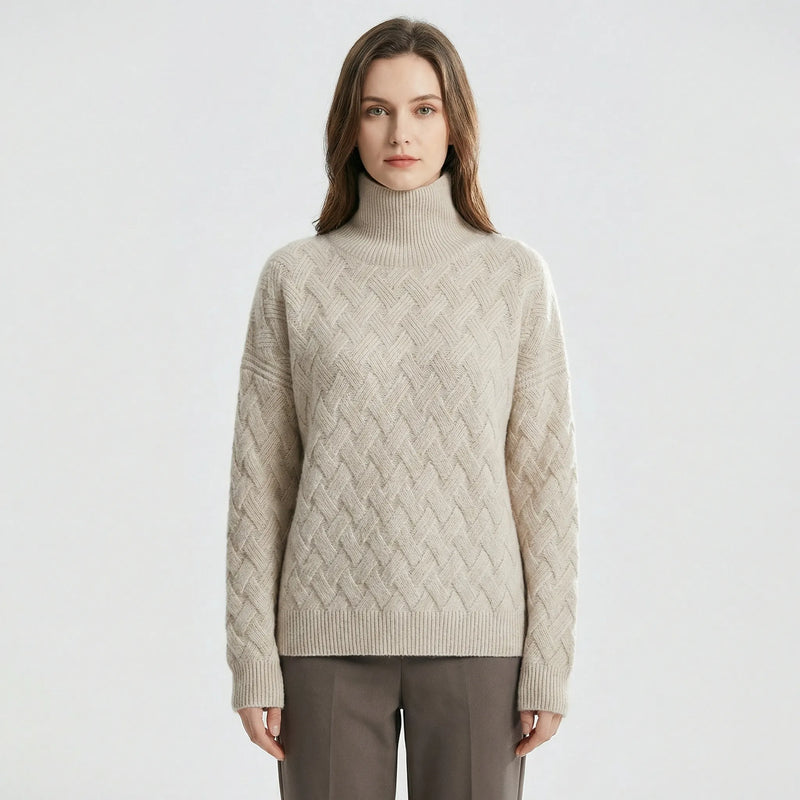 Locker Sitzender Damenpullover - Malin