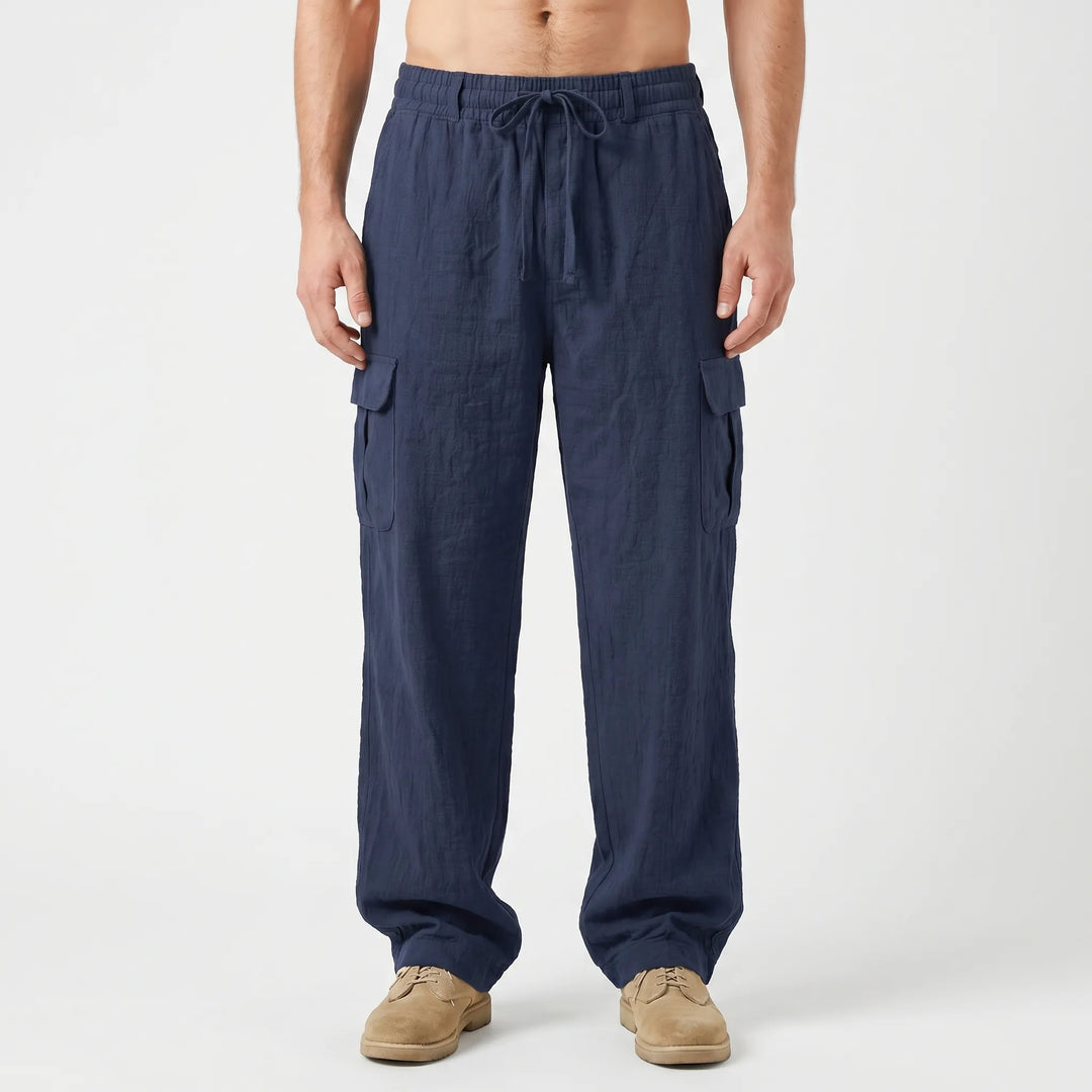 Lockere Cargohose mit geradem Bein - Otis