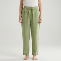 Lockere Damenhose Mit Elastischem Bund - Inez