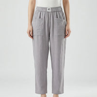 Lockere Damenhose Mit Elastischem Bund - Inez
