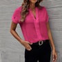 Lockere Taillierte Damenbluse - Riana
