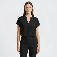 Lockere Taillierte Damenbluse - Riana