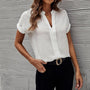 Lockere Taillierte Damenbluse - Riana
