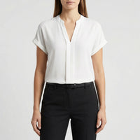 Lockere Taillierte Damenbluse - Riana