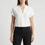 Lockere Taillierte Damenbluse - Riana