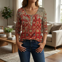 Lockerer Damen-Pullover Im Boho-Stil - Constance