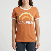 Lockeres Damen-Shirt Mit Regenbogenmotiv - Debbie