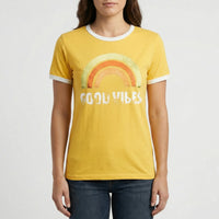 Lockeres Damen-Shirt Mit Regenbogenmotiv - Debbie