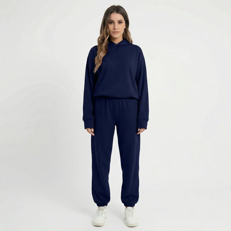 Lockeres Hoodie-Set Im Athleisure-Stil - Brandi