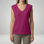 Lockeres V-Ausschnitt-Shirt - Nadine
