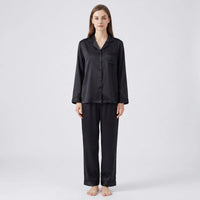 Long-Sleeve Button-Up Pyjama Set - Stephanie
