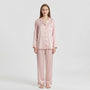 Long-Sleeve Button-Up Pyjama Set - Stephanie