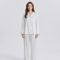 Long-Sleeve Button-Up Pyjama Set - Stephanie