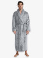 Long Men's Dressing Gown With Tie Belt - Marlon