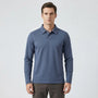 Long Sleeve Turn-Down Collar Polo - Carlton