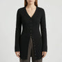 Longline-Cardigan Mit Knopfleiste - Lisann