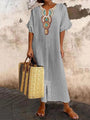 Maxi-Sommerkleid mit Trägern – Amira