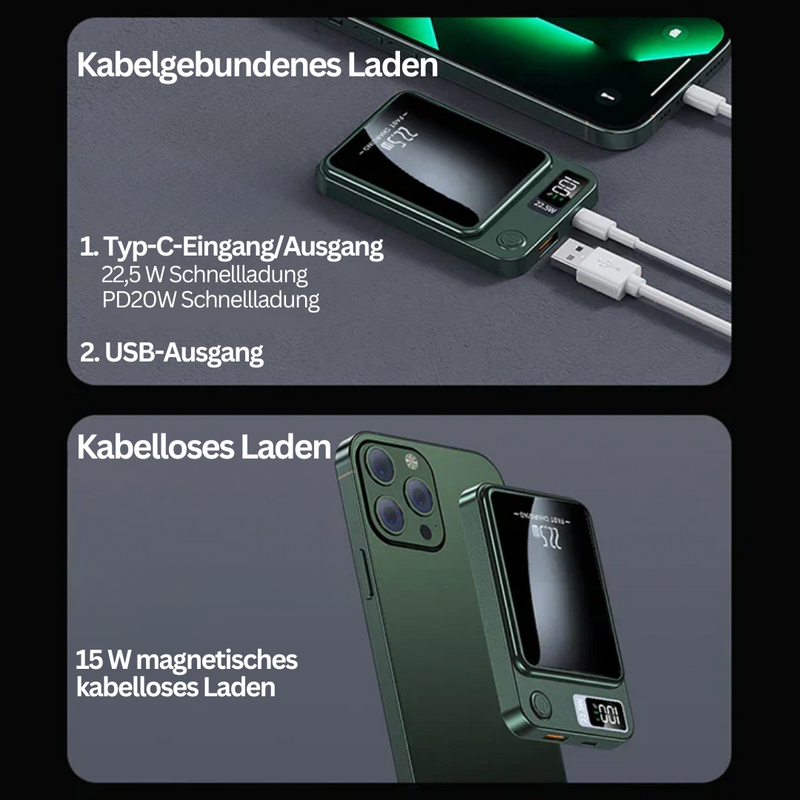 Magnetische Drahtlose Powerbank - MagCharge Mini