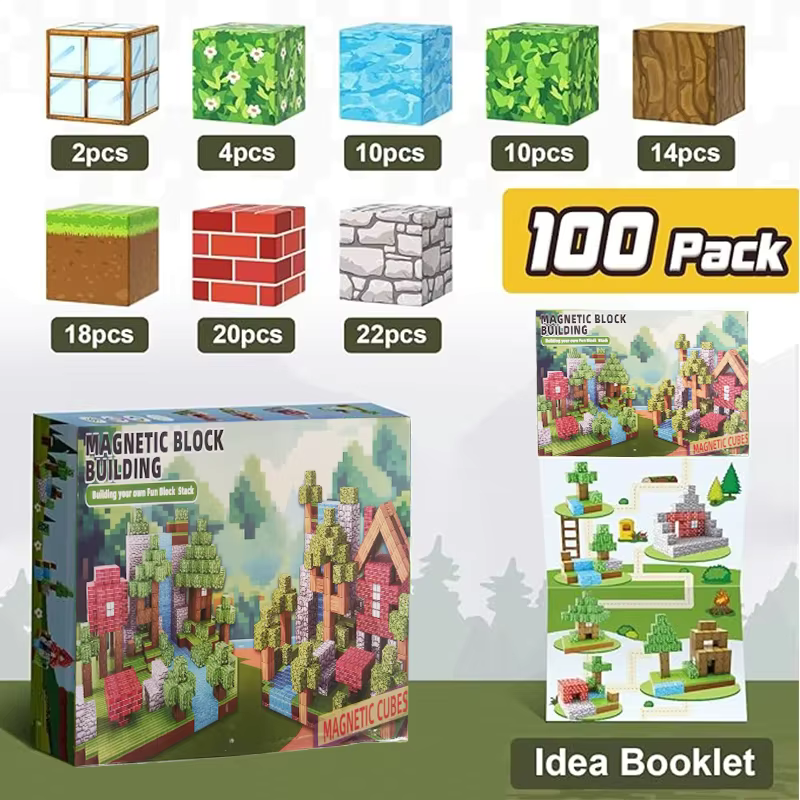 Magnetisches Bauset – Buildix